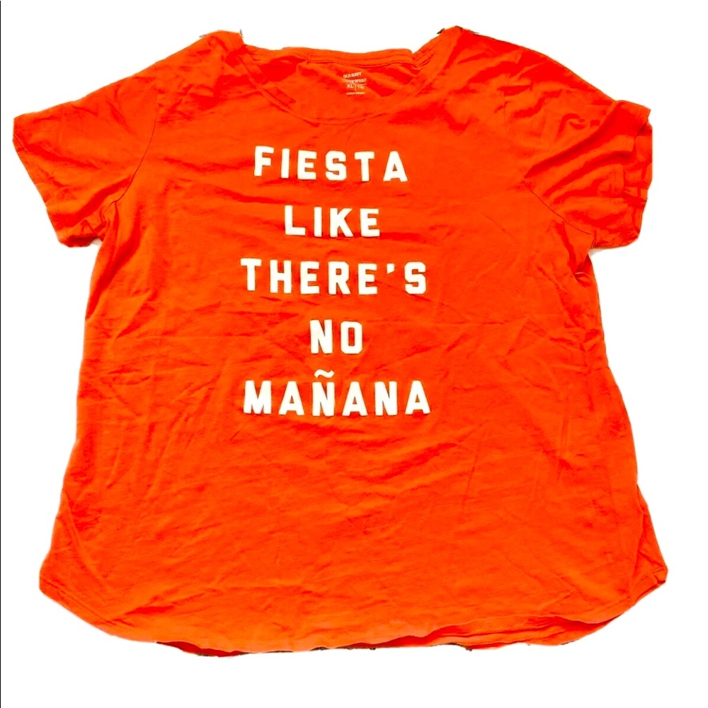 Old Navy "Fiesta Like There's No Mañana" Tee Shirt